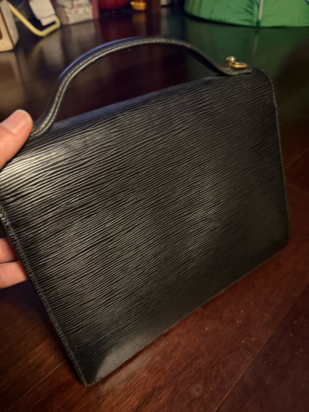 LV Black Epi Monceau 28 Briefcase – Near Mint Condition - Picture 7 of 14